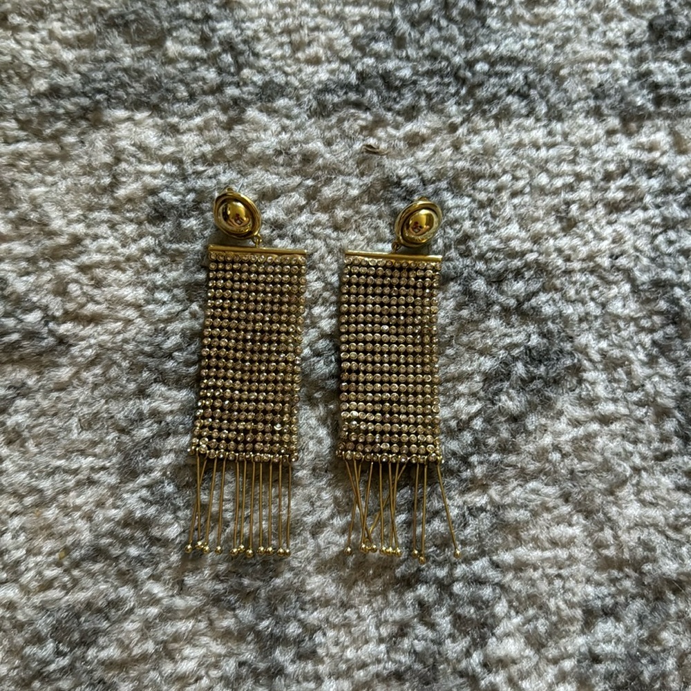LUV AJ The Constantine Chainmail Earrings
